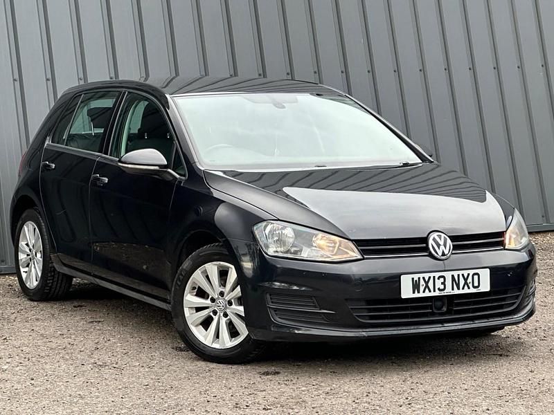 Black Used 2013 VW Golf VII SE Hatchback | £6,469 (Fair price) - Image 1/4