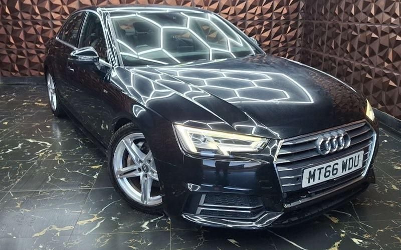 Used Audi A4 S-Line 190 HP (139 kW) 2016 Black Sedan