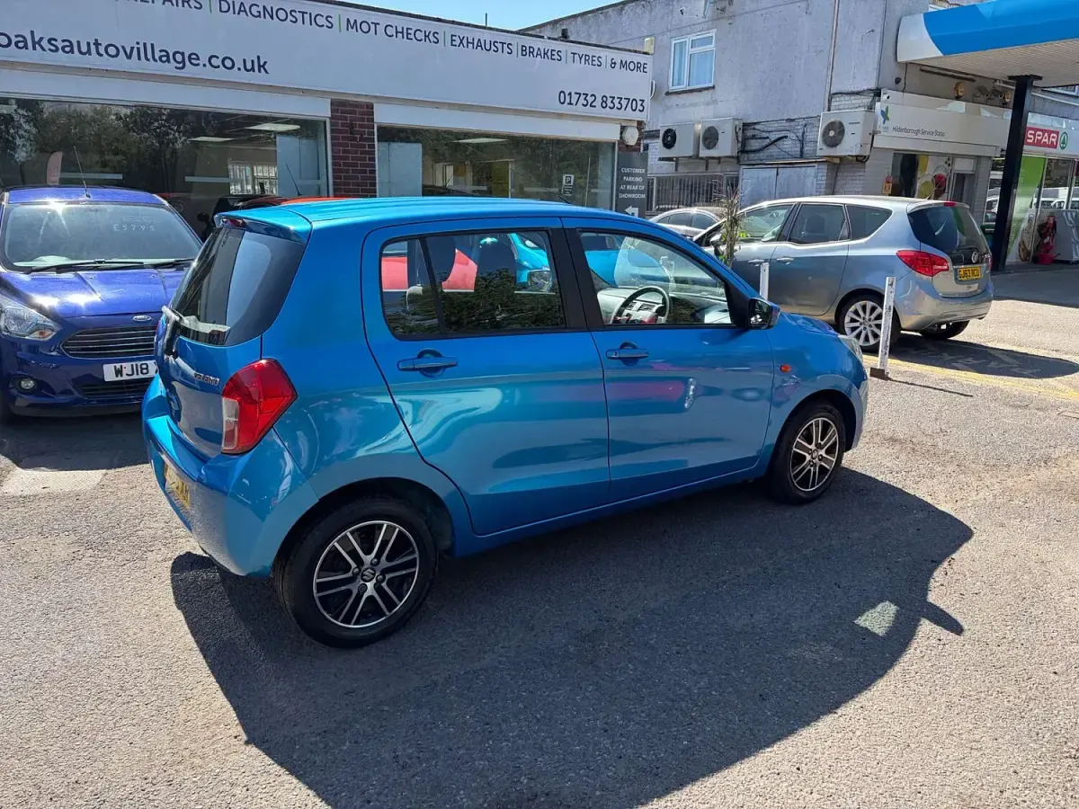 Used Suzuki Celerio SZ4 68 HP (50 kW) 2016 Blue Hatchback