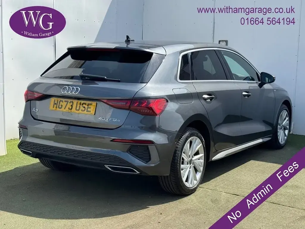 Used Audi A3 Sportback S-Line 204 HP (150 kW) 2024 Grey Hatchback