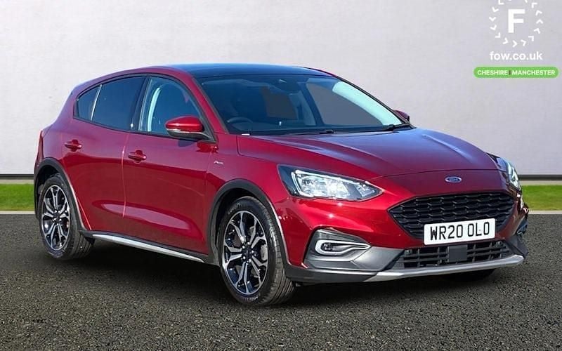 Red Used 2020 Ford Focus Active X Hatchback | £14,899 (Fair price) - Image 1/4
