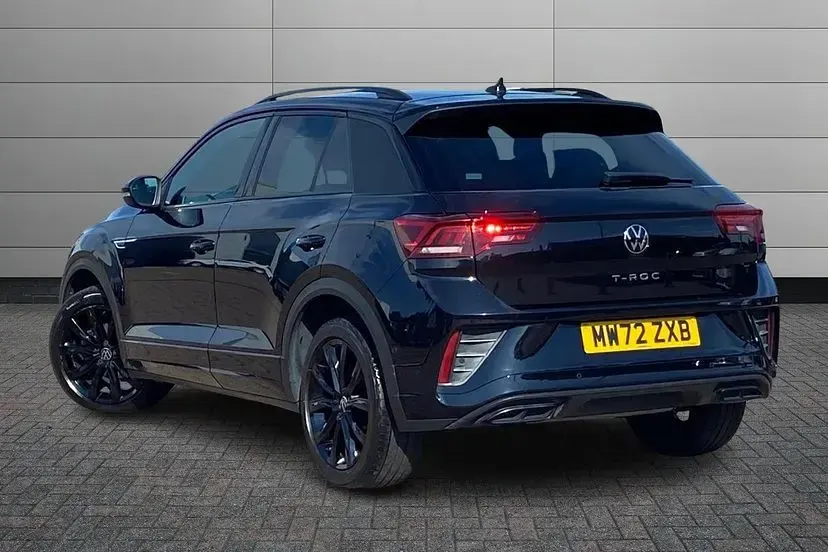 Used VW T-Roc R-line 150 HP (110 kW) 2022 Black SUV