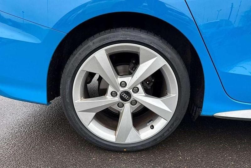 Used Audi A3 S-Line 108 HP (79 kW) 2023 Blue Sedan