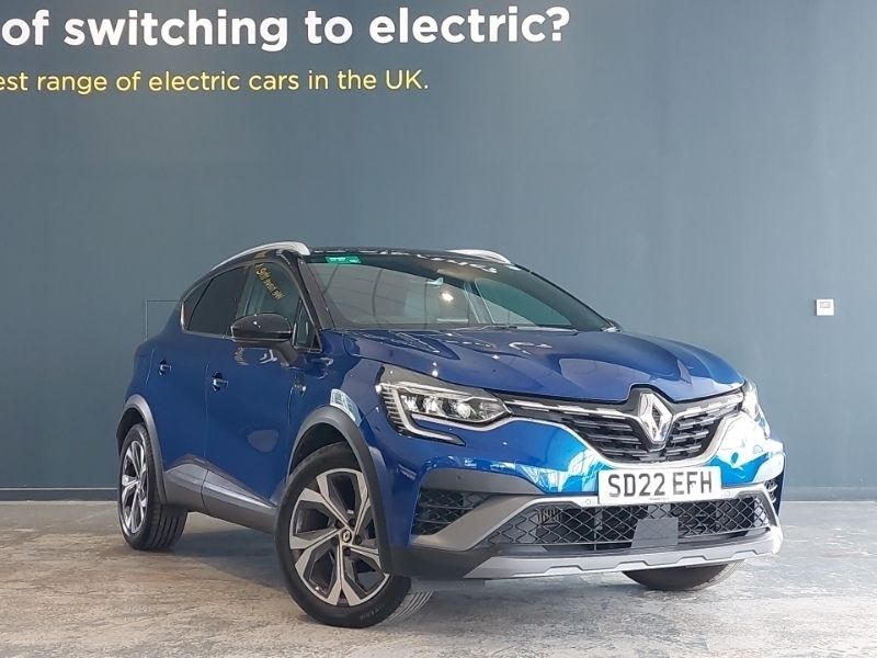 Blue Used 2022 Renault Captur R.S. SUV | £17,798 (Fair price) - Image 1/4