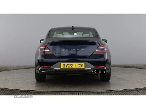 Used Genesis G70 2022 Blue Sedan