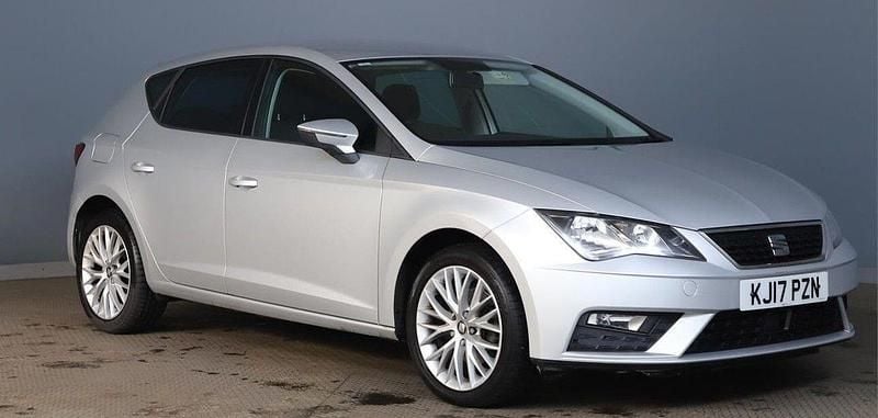 Silver Used 2017 Seat Leon SE Dynamic Hatchback | £7,990 (Good price) - Image 1/2