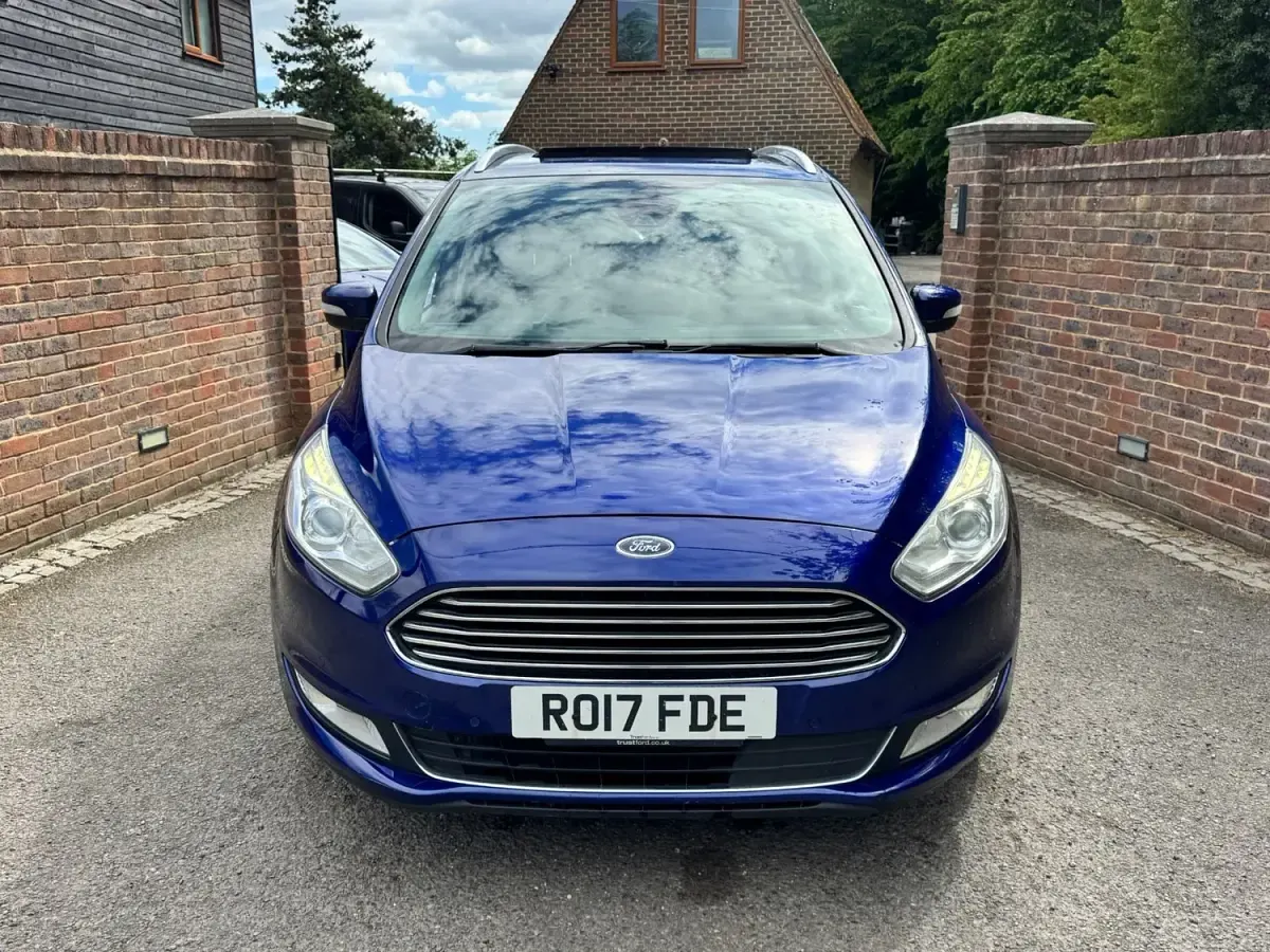 Used Ford Galaxy Titanium X 150 HP (110 kW) 2017 Blue MPV