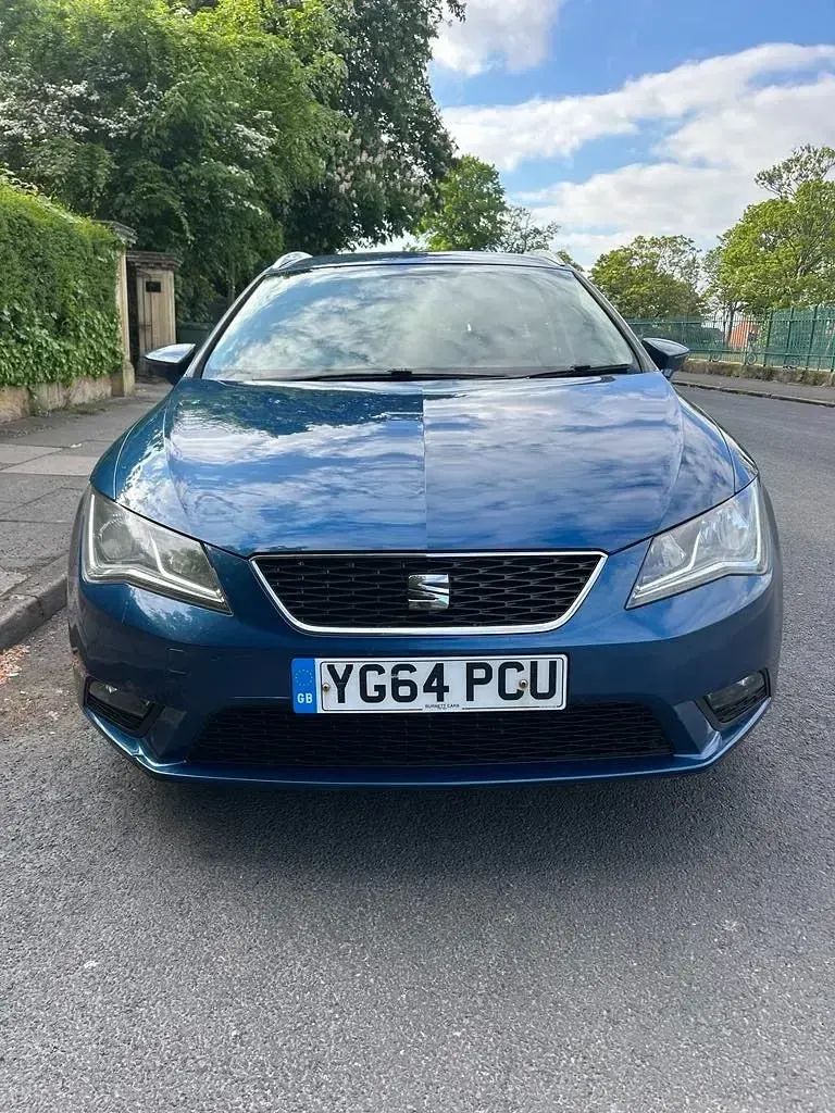 Begagnad Seat Leon SE 2014 Blå Kombi