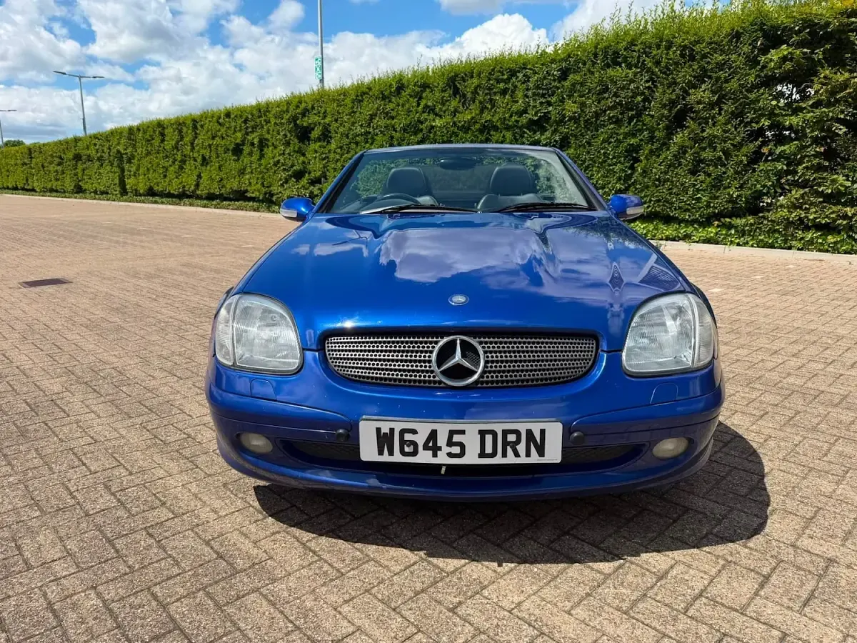 Used Mercedes SLK230 2000 Blue Cabriolet