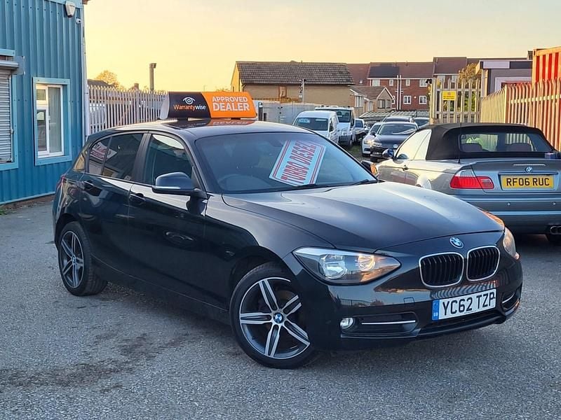 Black Used 2012 BMW 118 Sport Line Hatchback | £3,795 (Good price) - Image 1/4