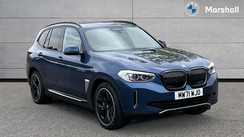 Blue Used 2021 BMW iX3 Sport Line SUV | £24,586 (Fair price) - Image 1/4