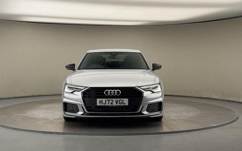 Used Audi A6 Black Edition 204 HP (150 kW) 2022 Floret silver metallic/floret silver metallic Sedan