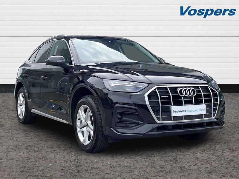 Black Used 2022 Audi Q5 Sport SUV | £26,589 (Good price) - Image 1/3