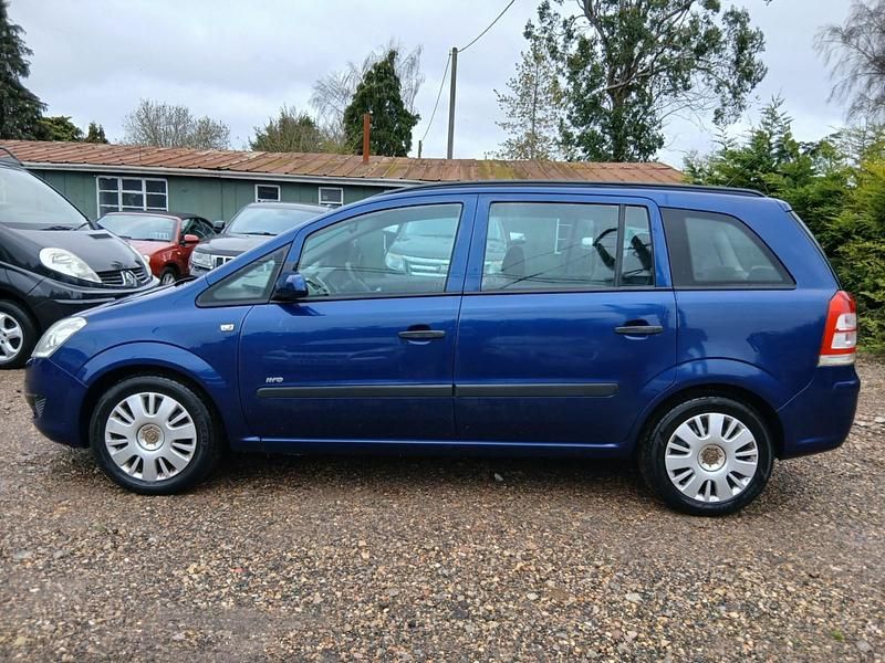 Used Vauxhall Zafira 2008 Blue MPV