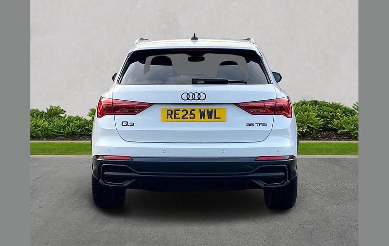 Used Audi Q3 Black Edition 150 HP (110 kW) 2025 White SUV