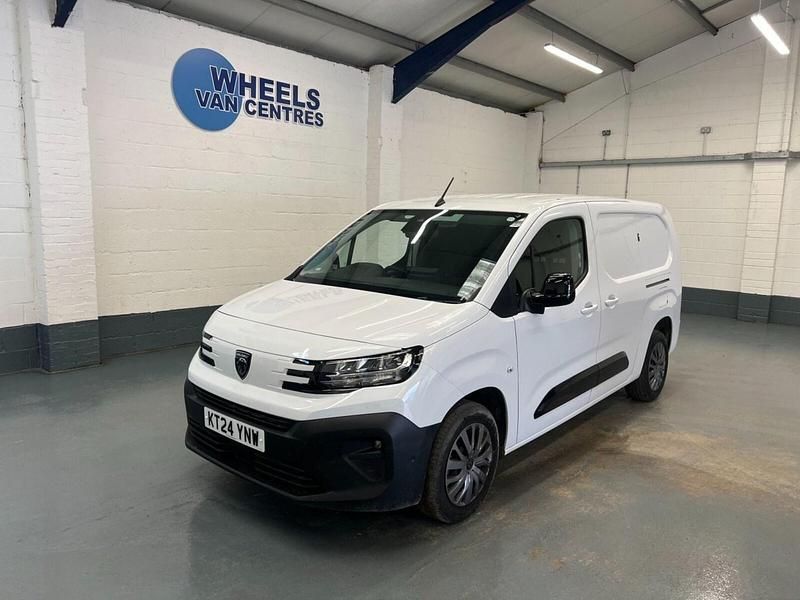 White Used 2024 Peugeot Partner S MPV | £14,690 (A bit pricey) - Image 1/4