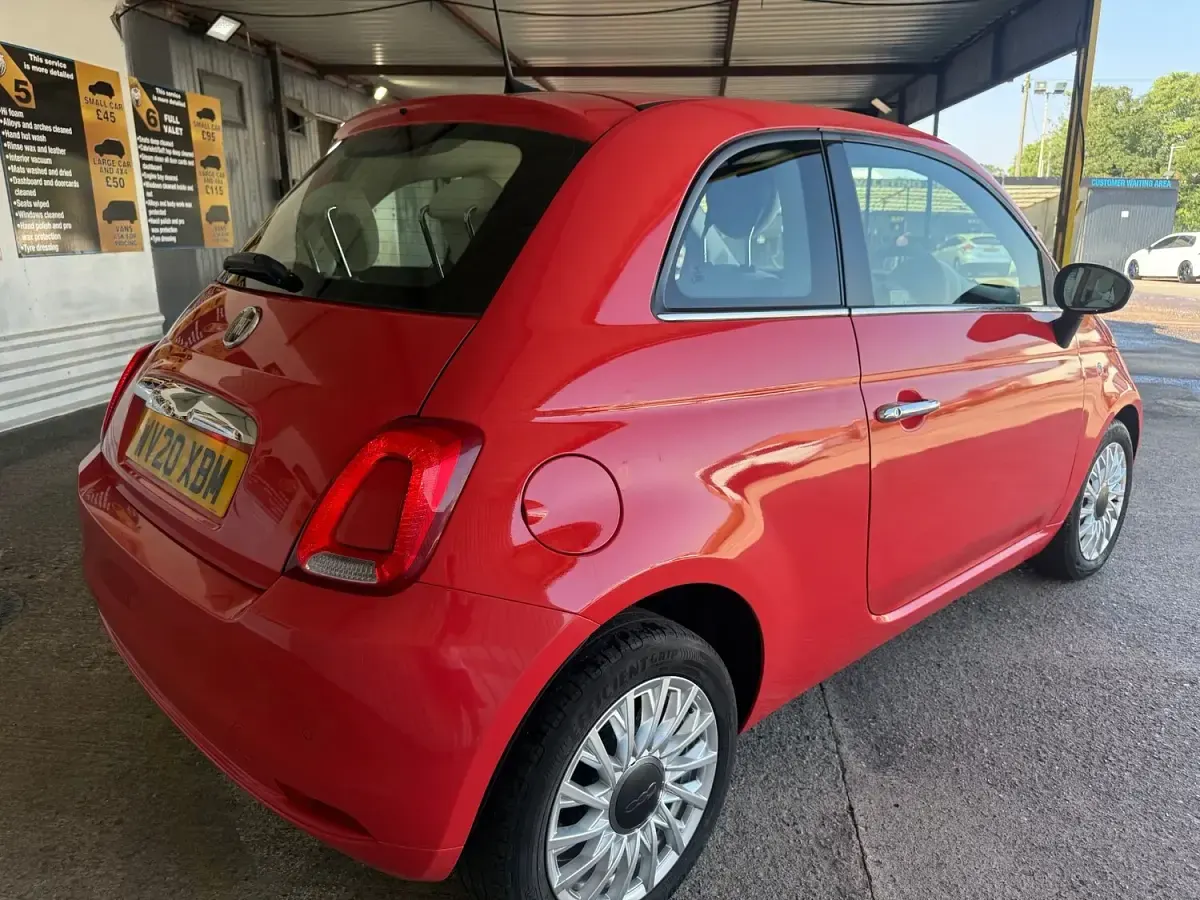 Used Fiat 500 Lounge 69 HP (50 kW) 2020 Pink Hatchback