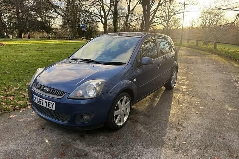 Used Ford Fiesta Zetec 2008 Blue Hatchback