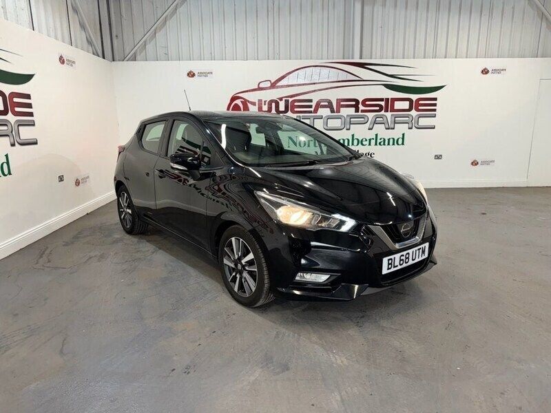 Black Used 2018 Nissan Micra Acenta Hatchback | £7,999 (Fair price) - Image 1/4