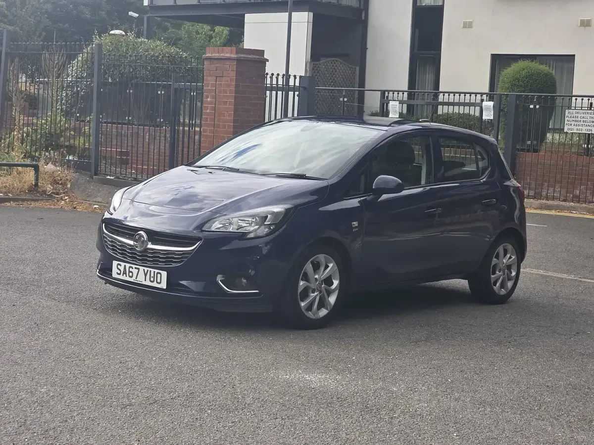 Used Vauxhall Corsa SRi 2017 Blue Hatchback