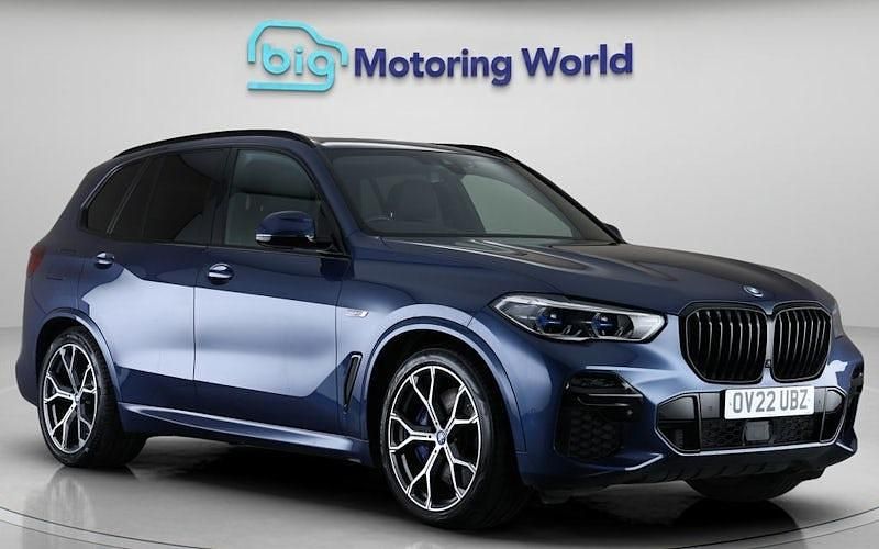 Used BMW X5 M Sport 394 HP (289 kW) 2022 Blue SUV