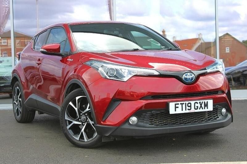 Red Used 2019 Toyota C-HR Design SUV | £14,412 (Good price) - Image 1/3