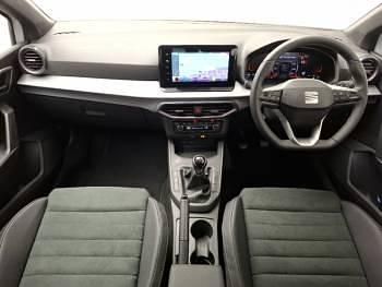 New Seat Ibiza XCELLENCE 115 HP (84 kW) 2025 Metallic  glacial white Hatchback