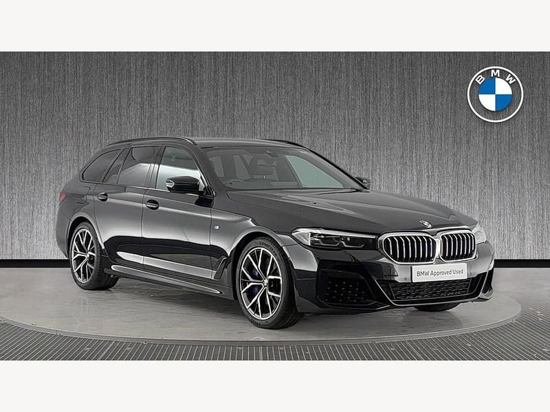 Used BMW 530 M Sport 282 HP (207 kW) 2022 Black Estate