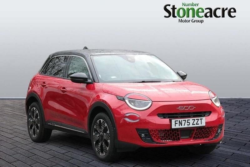 Red New 2025 Fiat 600 La Prima SUV | £18,995 - Image 1/1