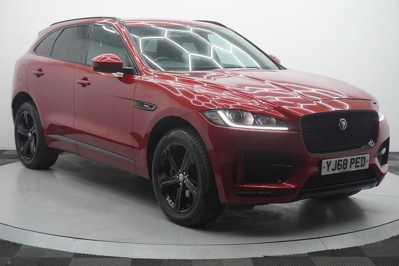 Used Jaguar F-Pace R-Sport 2018 Red SUV