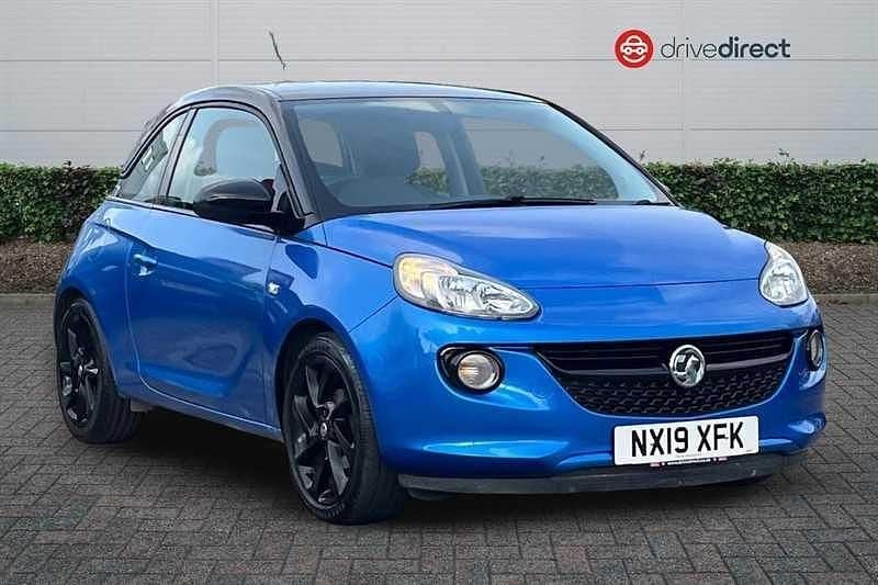 Used Vauxhall Adam 70 HP (51 kW) 2019 Blue Hatchback