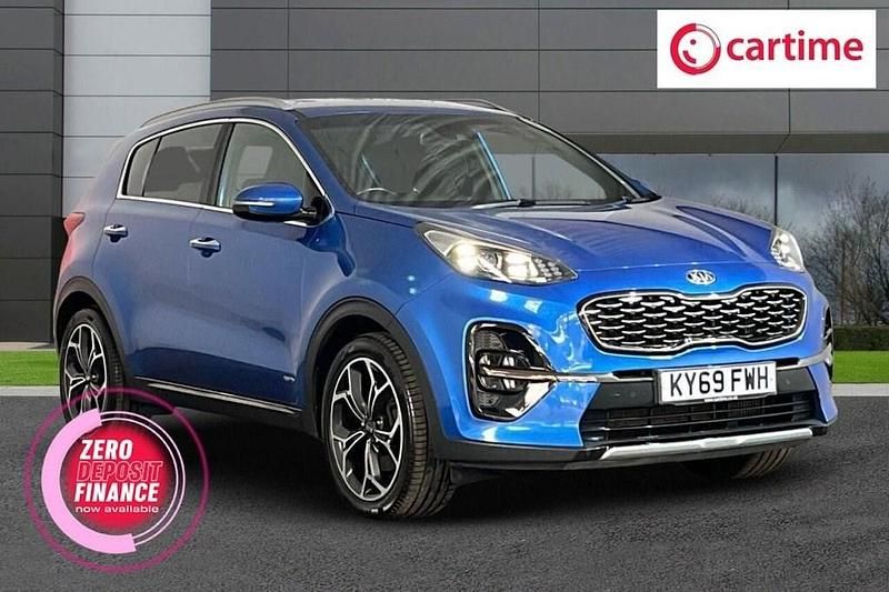 Blue Used 2019 Kia Sportage 4 SUV | £12,990 (Fair price) - Image 1/4