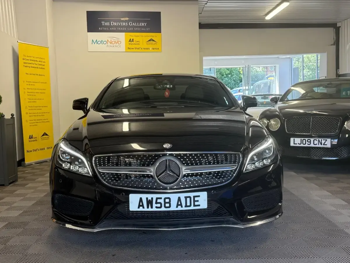 Used Mercedes CLS220 AMG line 2016 Black Coupe