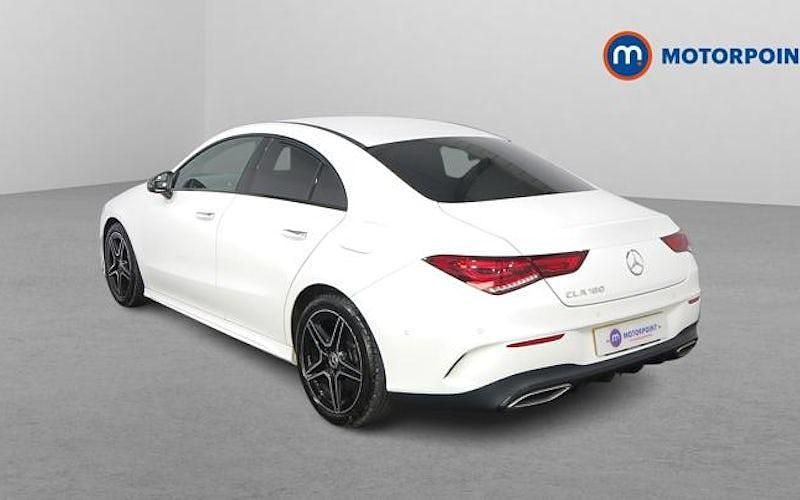 Used Mercedes CLA180 AMG Line Premium 136 HP (100 kW) 2022 White Sedan