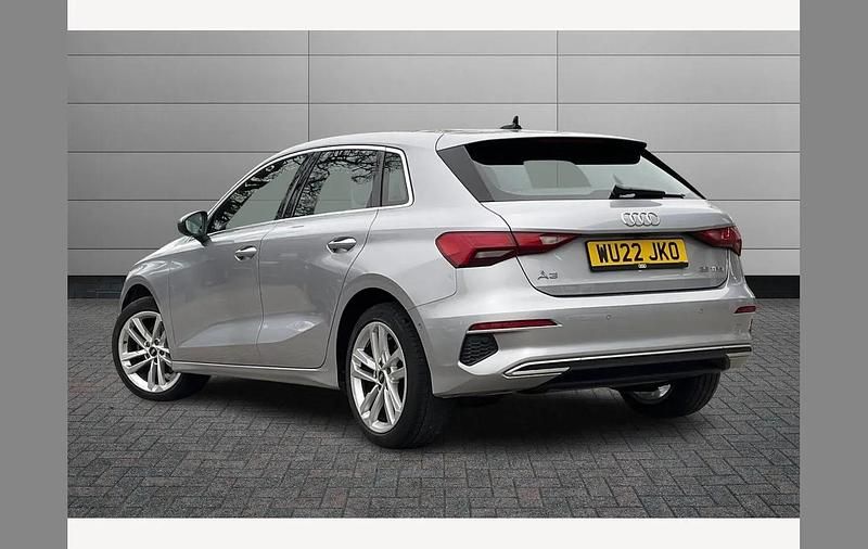 Used Audi A3 Sport 150 HP (110 kW) 2022 Silver Sedan