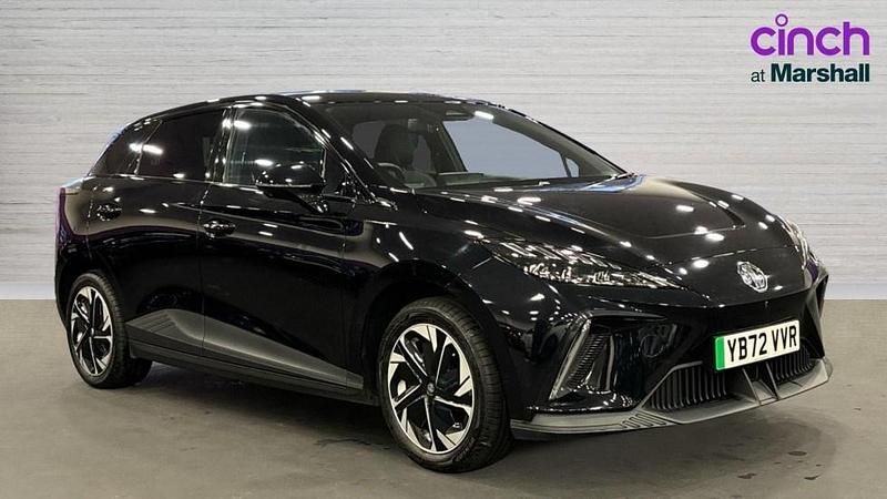 Black Used 2022 MG MG4 EV Trophy Hatchback | £14,391 (Fair price) - Image 1/4