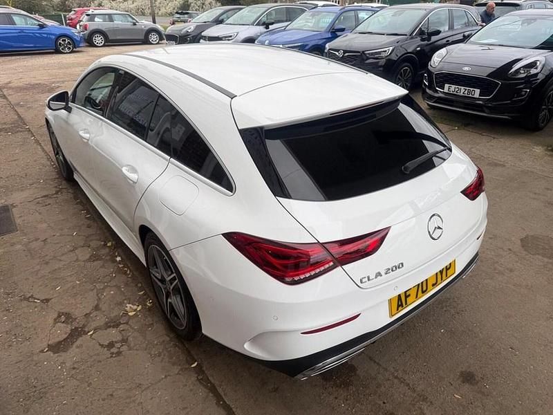 Used Mercedes CLA200 Shooting Brake AMG line 2020 White Estate