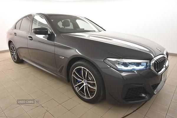 Grey Used 2022 BMW 530e M Sport Sedan | £25,495 (Fair price) - Image 1/4