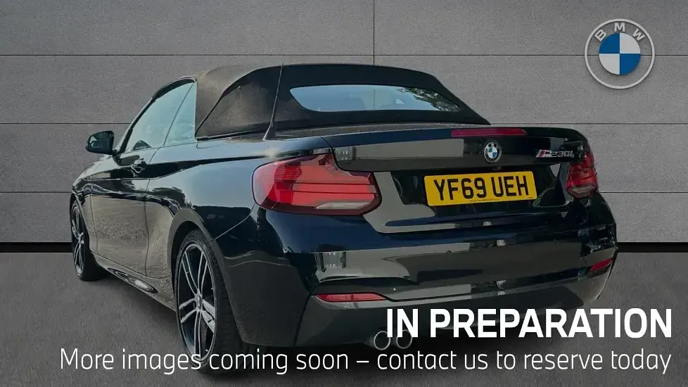 Used BMW 230 M Sport 249 HP (183 kW) 2019 Black Cabriolet