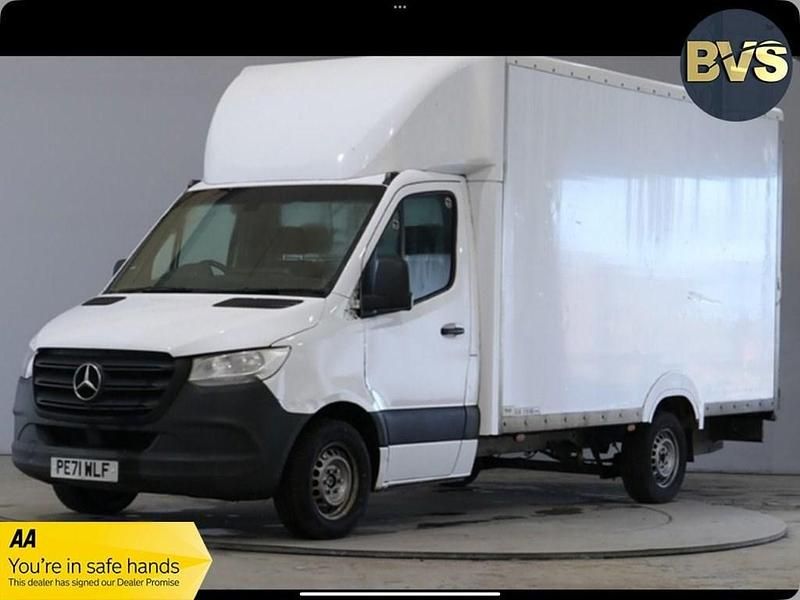 Begagnad Mercedes Sprinter Progressive 2021 Vit Van