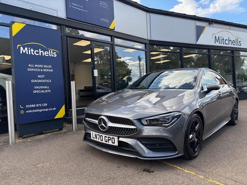 Grey Used 2020 Mercedes CLA180 AMG Line Premium Plus Sedan | £22,495 (Fair price) - Image 1/4