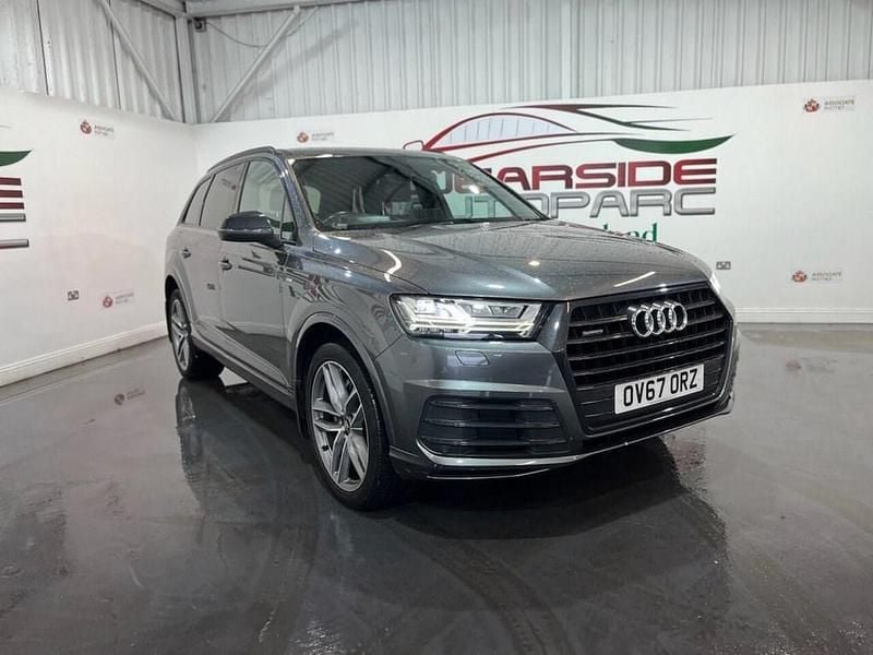 Grey Used 2017 Audi Q7 S-Line SUV | £22,499 (Fair price) - Image 1/4