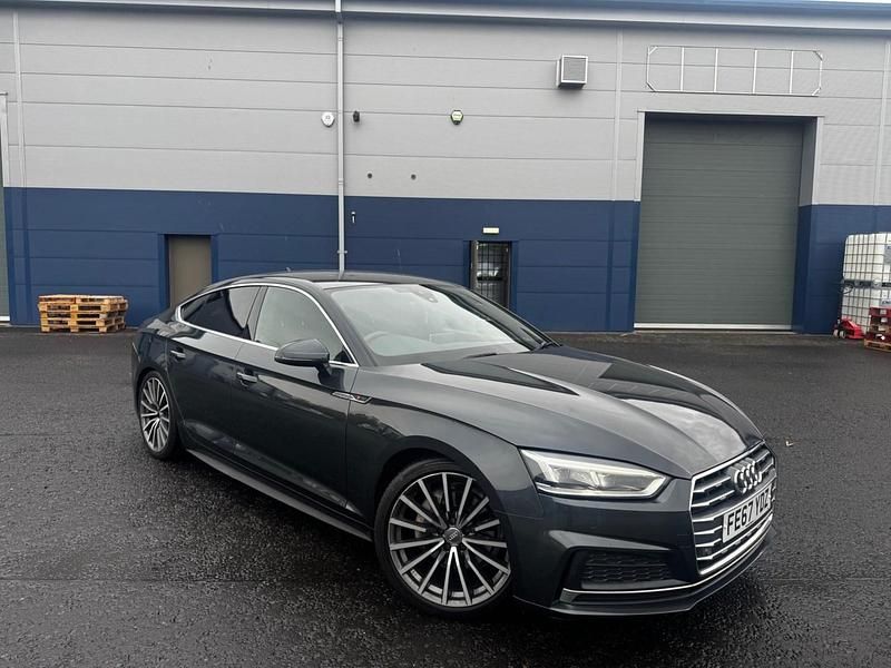 Grey Used 2017 Audi A5 Sportback S-Line Hatchback | £13,995 (A bit pricey) - Image 1/4