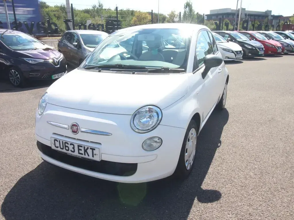 Used Fiat 500 Pop 69 HP (50 kW) 2013 White Hatchback