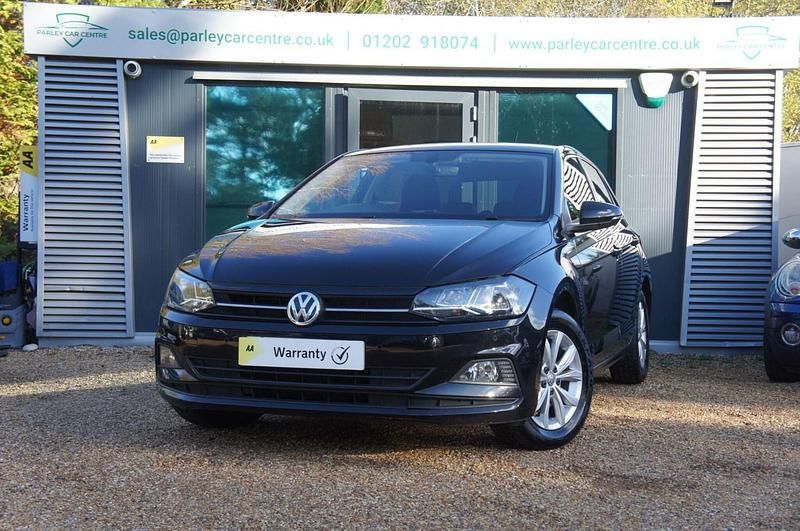 Used VW Polo SEL 2019 Black Hatchback