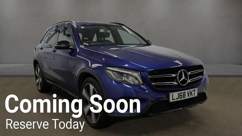 Blue Used 2018 Mercedes GLC250 Urban Estate | £18,299 (Good price) - Image 1/4