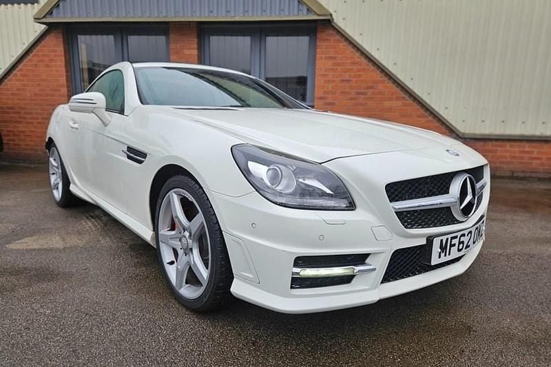 Used Mercedes SLK200 AMG 2012 White Cabriolet