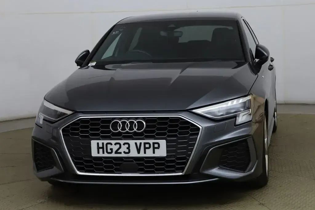 Used Audi A3 S-Line 150 HP (110 kW) 2023 Grey Sedan