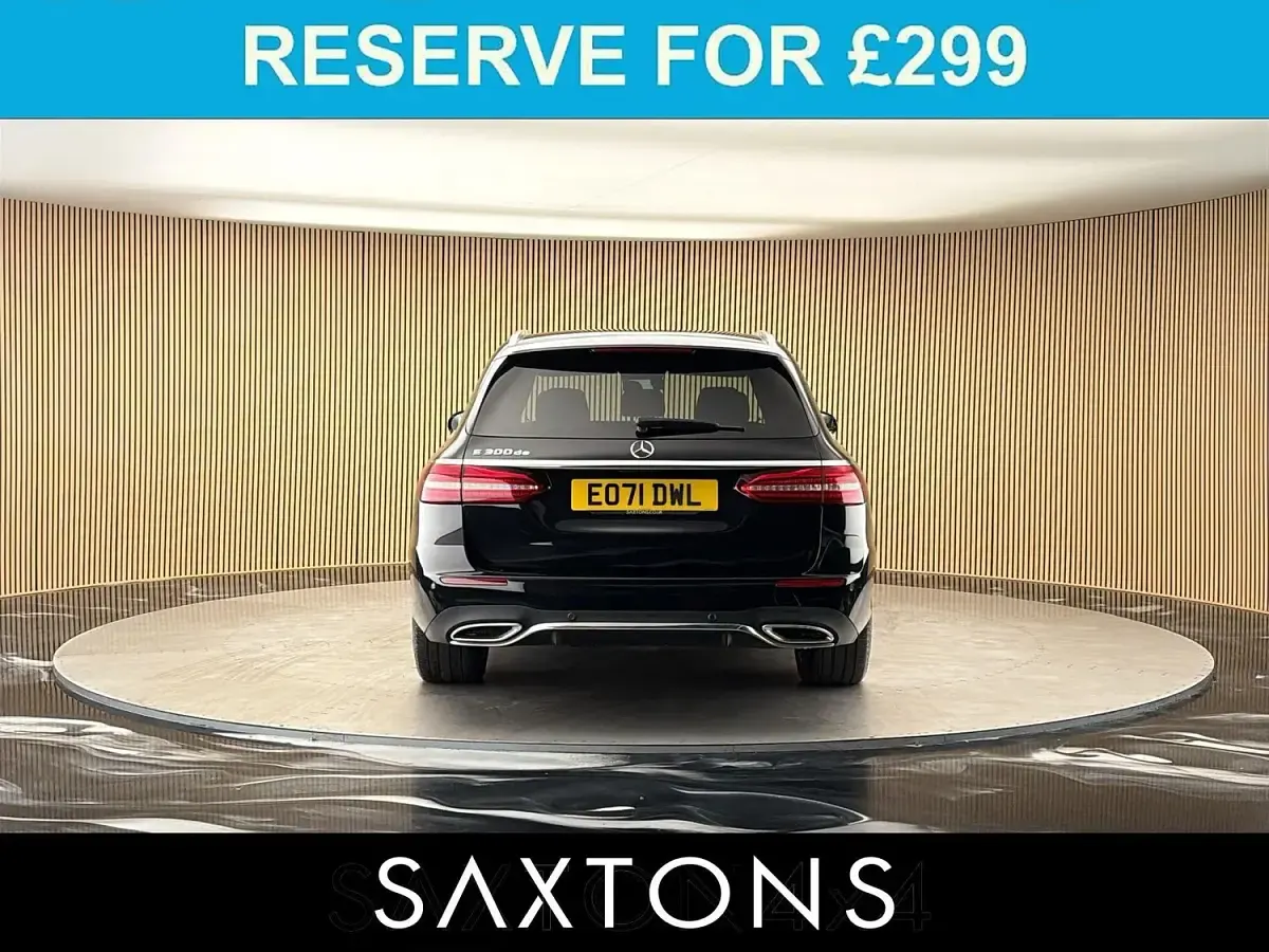 Used Mercedes E300 AMG line 2021 Black Estate