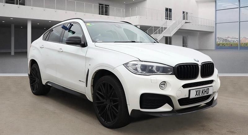 White Used 2016 BMW X6 M Sport SUV | £19,490 (Fair price) - Image 1/4